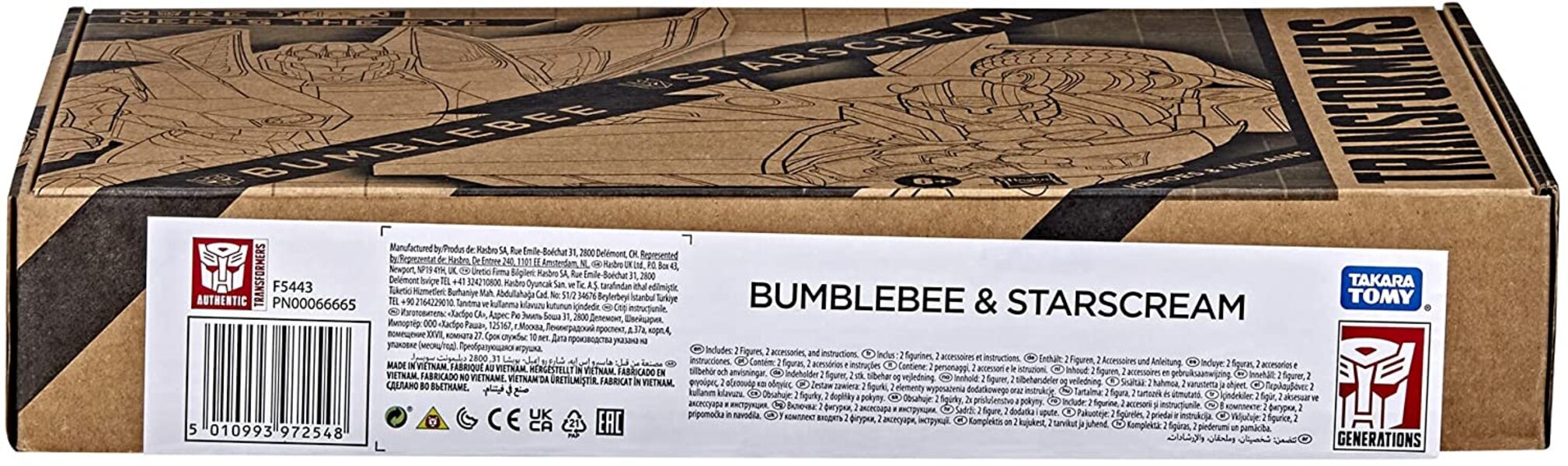 Transformers Cyber Battalion Bumblebee Vs Starscream 2 Pack  (5 of 5)